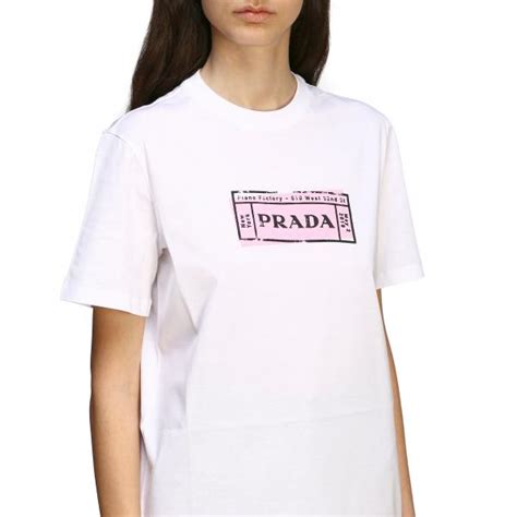 camisetas prada mujer|Camisetas y tops Prada para mujer .